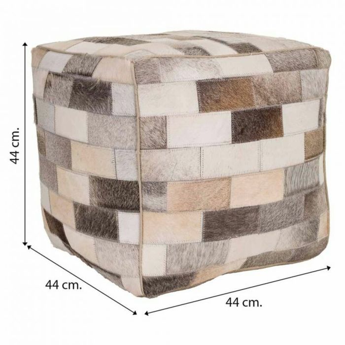 Puff Alexandra House Living Cuero 44 x 44 x 44 cm 1