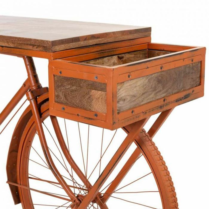 Recibidor Alexandra House Living Bike Cobre Madera Hierro 50 x 94 x 198 cm 5