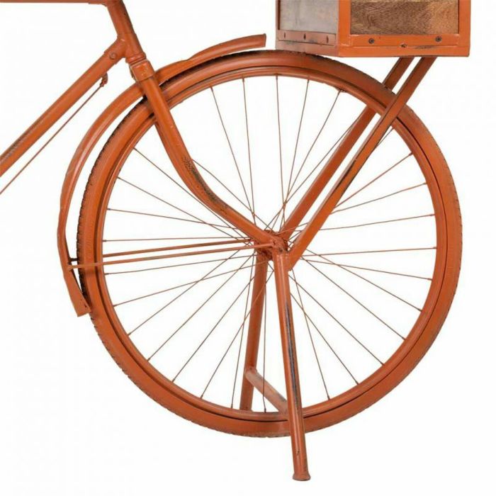 Recibidor Alexandra House Living Bike Cobre Madera Hierro 50 x 94 x 198 cm 2