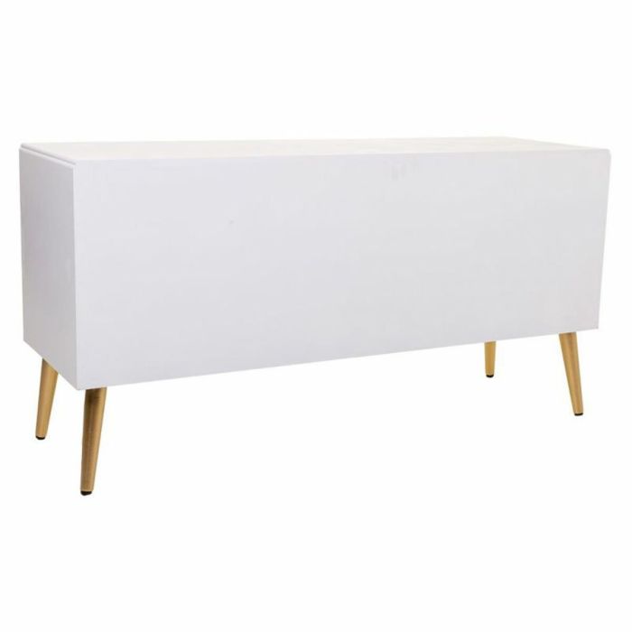 Aparador Alexandra House Living Blanco Dorado 40 x 61 x 121 cm 6