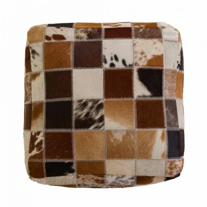 Puff Alexandra House Living Cuero 40 x 40 x 40 cm 2