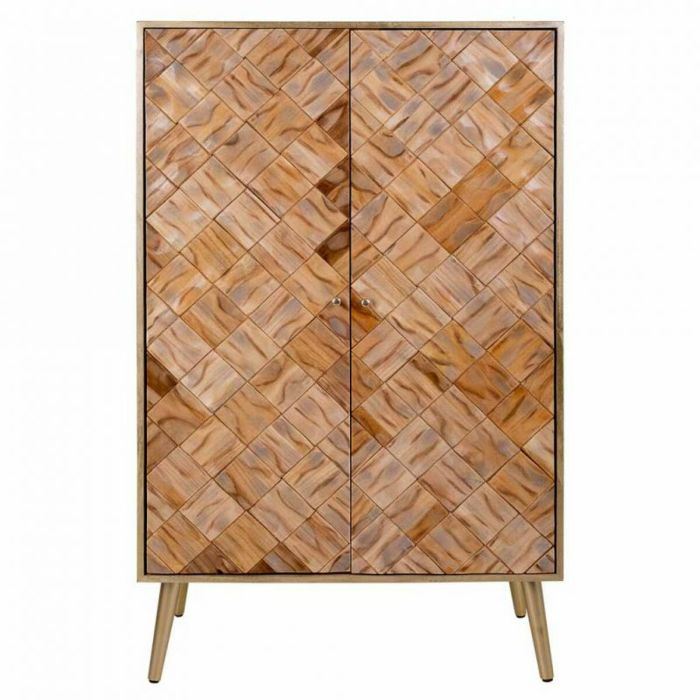 Armario Alexandra House Living Marrón Madera de Paulonia 42 x 125 x 76 cm 6