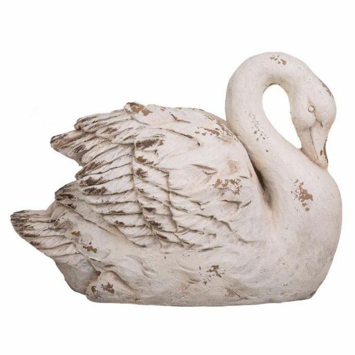 Macetero Alexandra House Living Swan Fibra de Vidrio Magnesio 36 x 46 x 61 cm 6