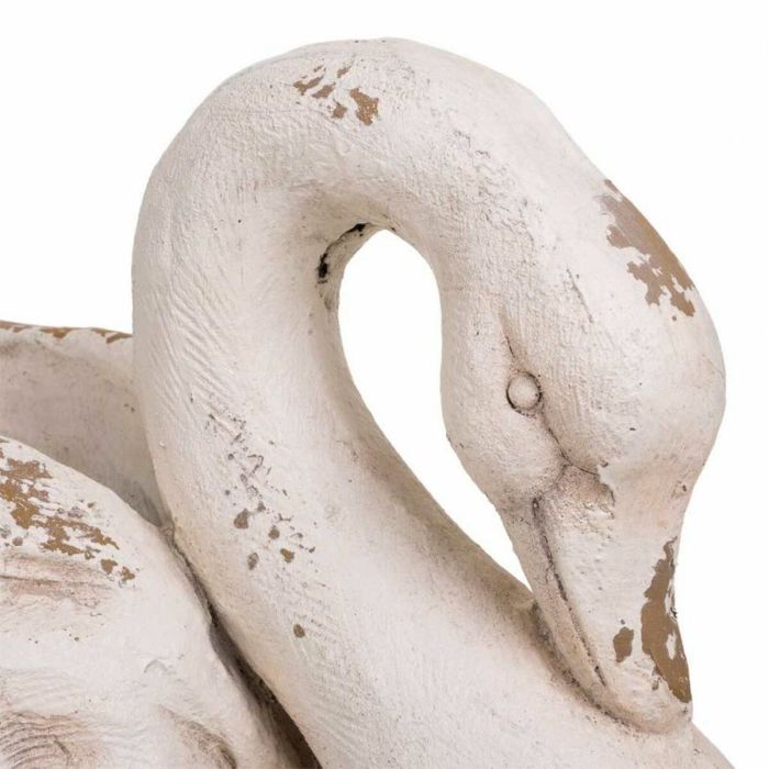 Macetero Alexandra House Living Swan Fibra de Vidrio Magnesio 36 x 46 x 61 cm 4