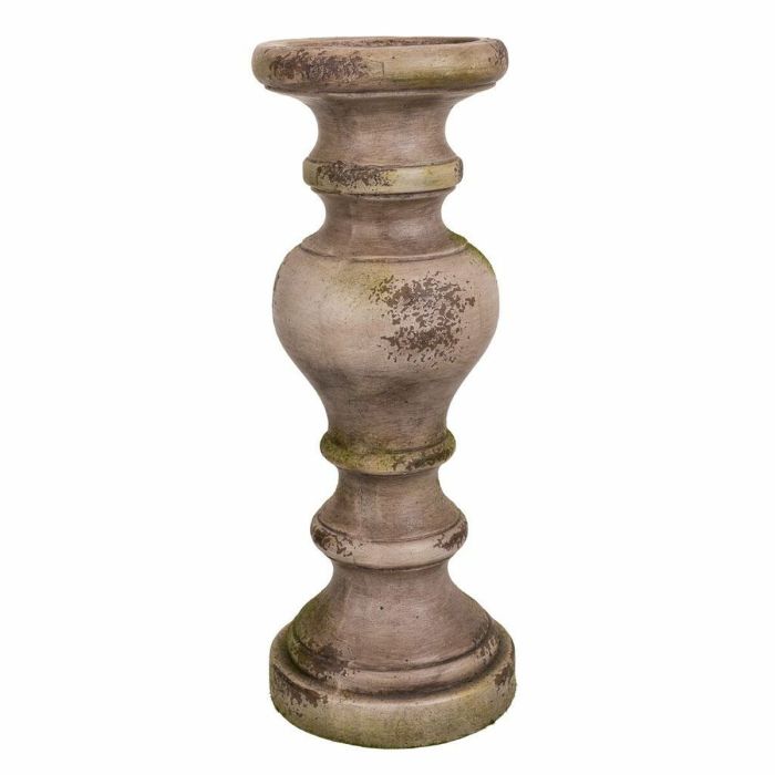 Figura Decorativa Alexandra House Living Fibra de Vidrio Magnesio Columna 18 x 50 x 18 cm