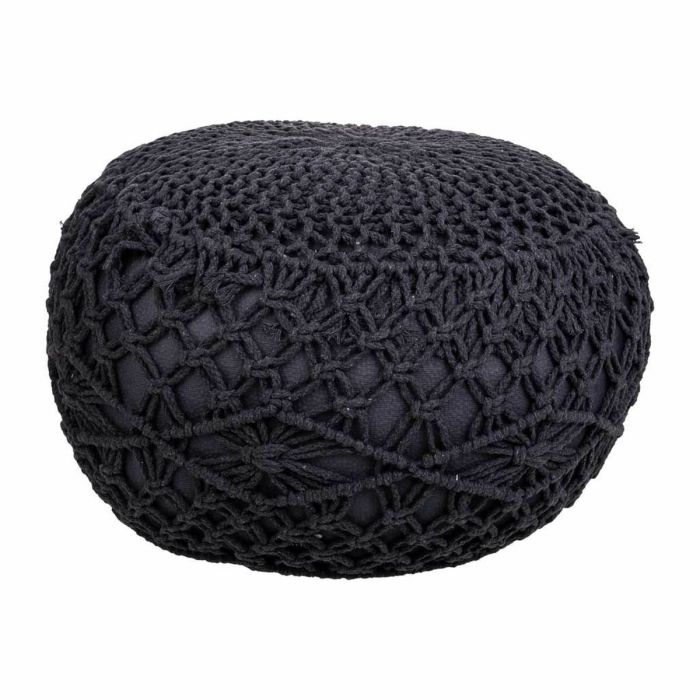 Puff Alexandra House Living Gris oscuro Poliestireno 45 x 30 x 45 cm