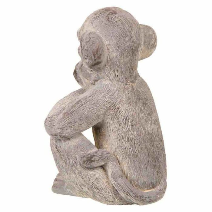 Figura Decorativa Alexandra House Living Gris Magnesio Mono 26 x 40 x 35 cm 1