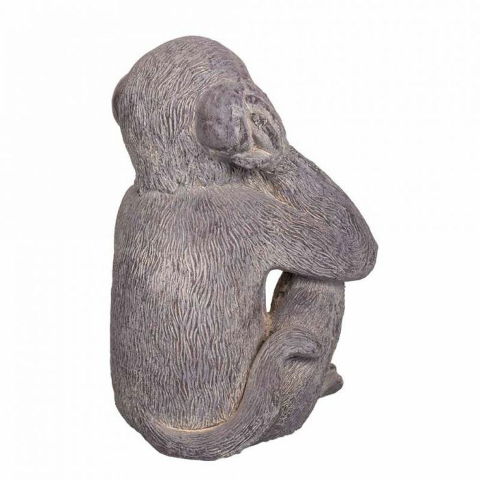 Figura Decorativa Alexandra House Living Gris Magnesio Mono 26 x 40 x 35 cm 3