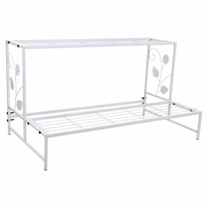 Soporte para Maceta Alexandra House Living Blanco Hierro 44 x 44 x 80 cm