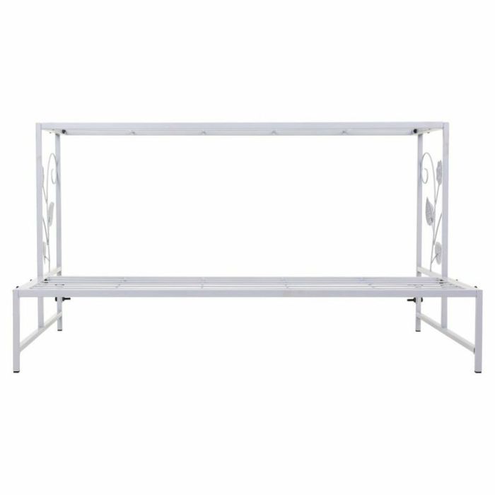 Soporte para Maceta Alexandra House Living Blanco Hierro 44 x 44 x 80 cm 6