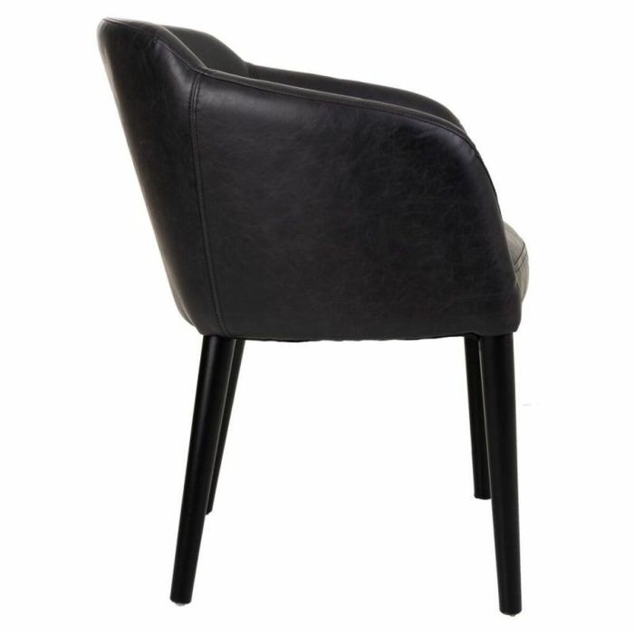 Sillón Alexandra House Living Negro 60 x 82 x 62 cm 6