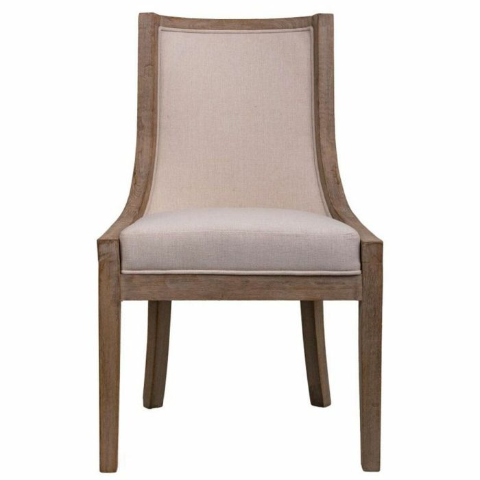 Silla de Comedor Alexandra House Living Crema 59 x 97 x 54 cm 5