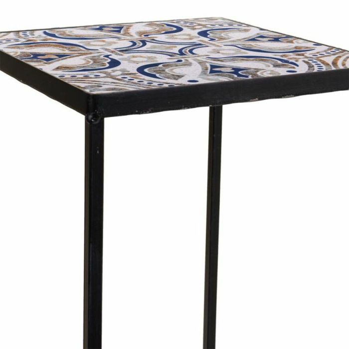 Soporte para Maceta Alexandra House Living Negro Hierro 30 x 68 x 30 cm 2