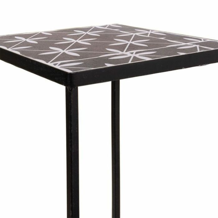 Soporte para Maceta Alexandra House Living Negro Hierro 30 x 68 x 30 cm 2