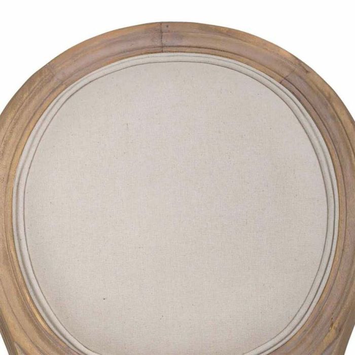 Taburete Alexandra House Living Crema Goma Madera 46 x 116 x 52 cm 2