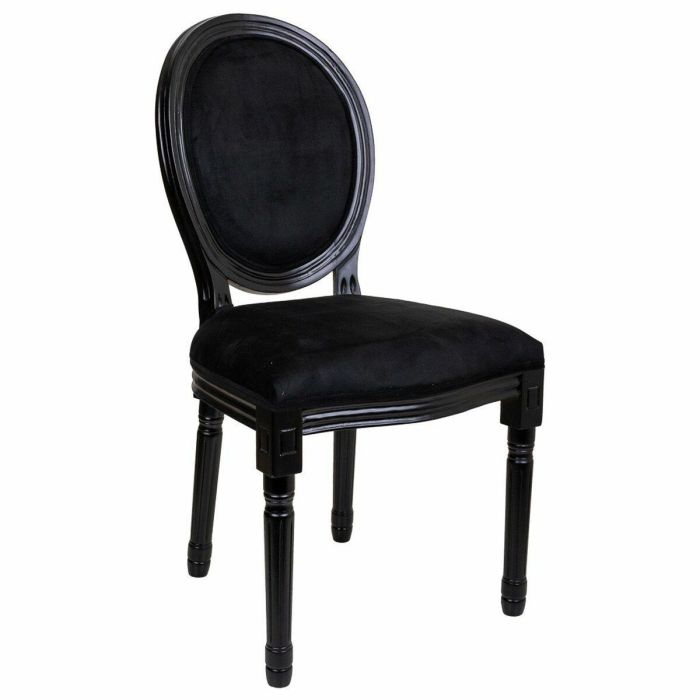 Silla de Comedor Alexandra House Living Negro 46 x 96 x 48 cm