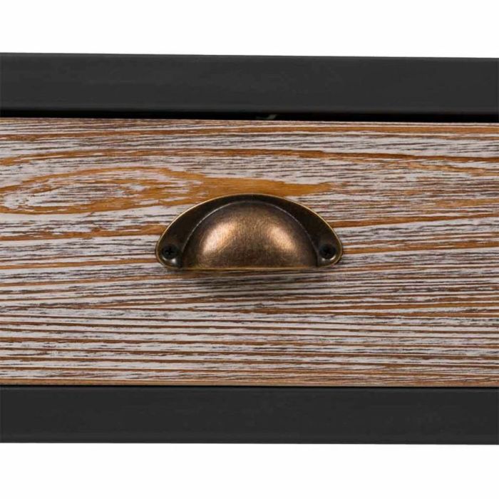 Estantería Alexandra House Living Marrón Madera Metal Hierro 121 x 40 x 80 cm 1