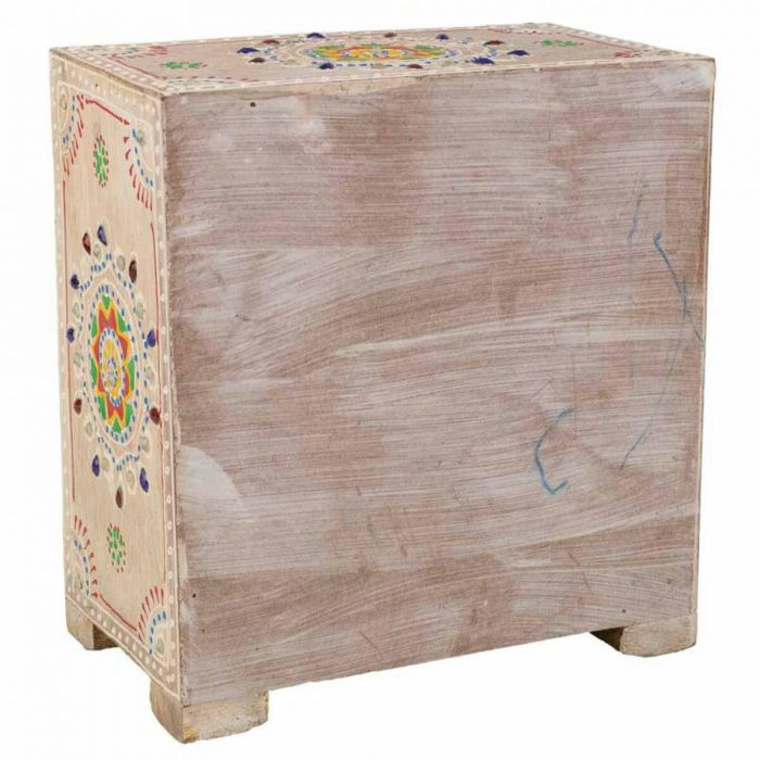 Caja-Joyero Alexandra House Living Multicolor Natural Madera de mango Madera MDF 11 x 20 x 19 cm 5 cajones 3