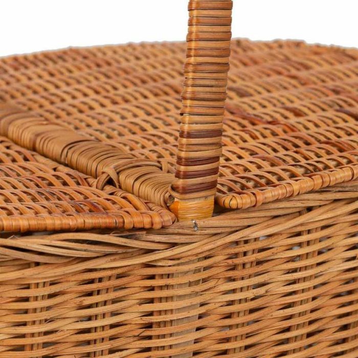 Cesta de Picnic Alexandra House Living Mimbre 35 x 38 x 45 cm Natural 1