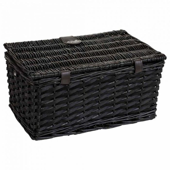 Cesta de Picnic Alexandra House Living Negro Mimbre 5