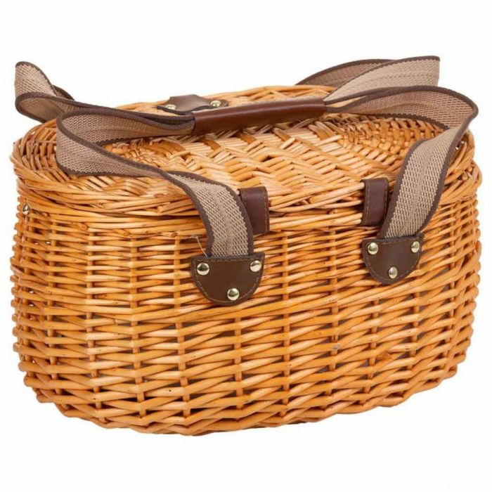 Cesta de Picnic Alexandra House Living Miel Mimbre 5