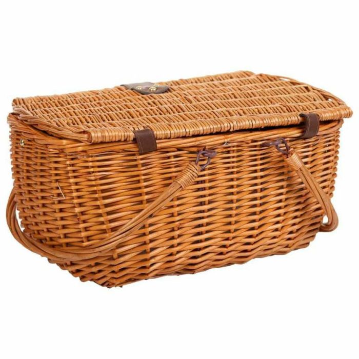 Cesta de Picnic Alexandra House Living Miel Mimbre 5