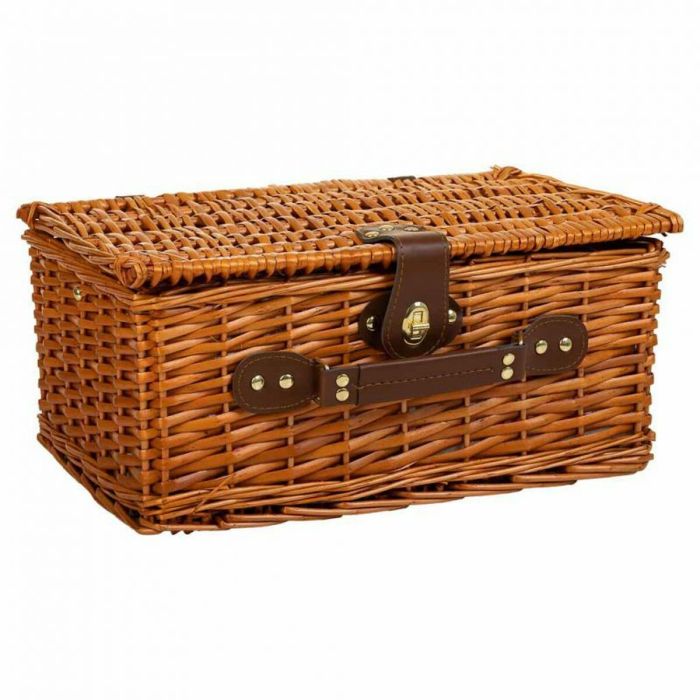 Cesta de Picnic Alexandra House Living Miel Mimbre 8