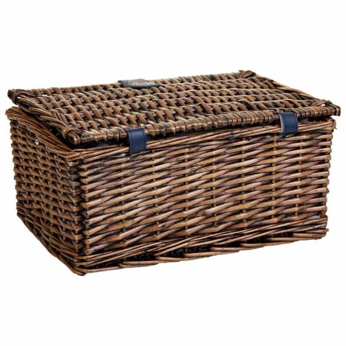 Cesta de Picnic Alexandra House Living Chocolate Mimbre 5