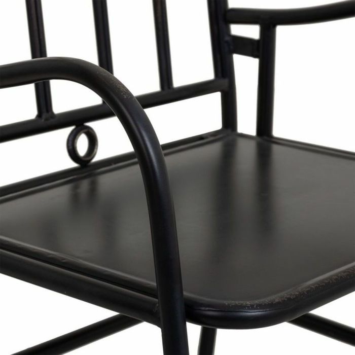 Silla de Comedor Alexandra House Living Negro 56 x 96 x 55 cm 2