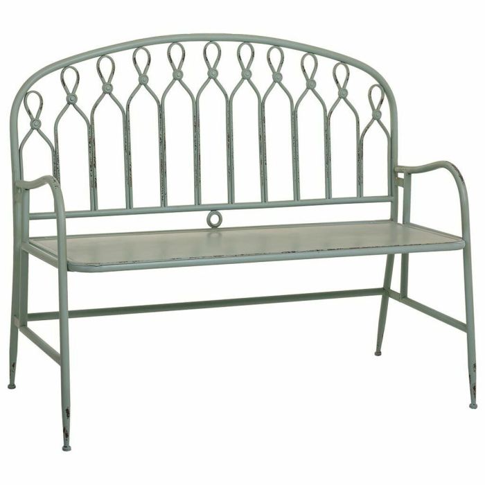 Banco Alexandra House Living Verde Metal 56 x 98 x 118 cm