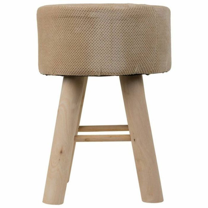 Taburete Alexandra House Living Marrón Bambú Pino Esponja Madera MDF 32 x 44 x 32 cm 5