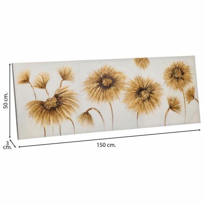 Cuadro Alexandra House Living Nature Lienzo Madera de abeto 150 x 3 x 50 cm 5