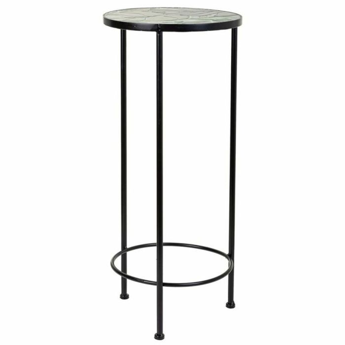 Soporte para Maceta Alexandra House Living Negro Hierro Azulejo 30 x 68 x 30 cm 3 Piezas 4