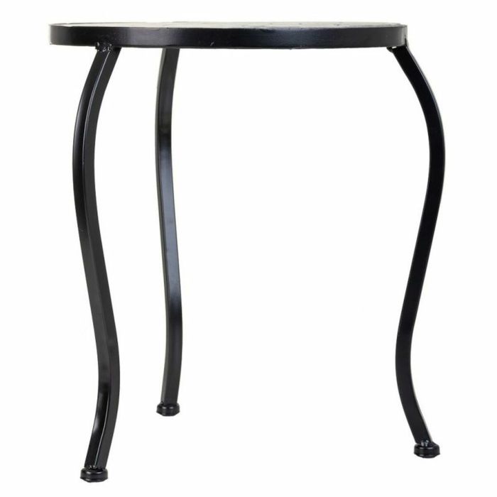 Soporte para Maceta Alexandra House Living Negro Hierro Azulejo 35 x 36 x 35 cm 3 Piezas 2