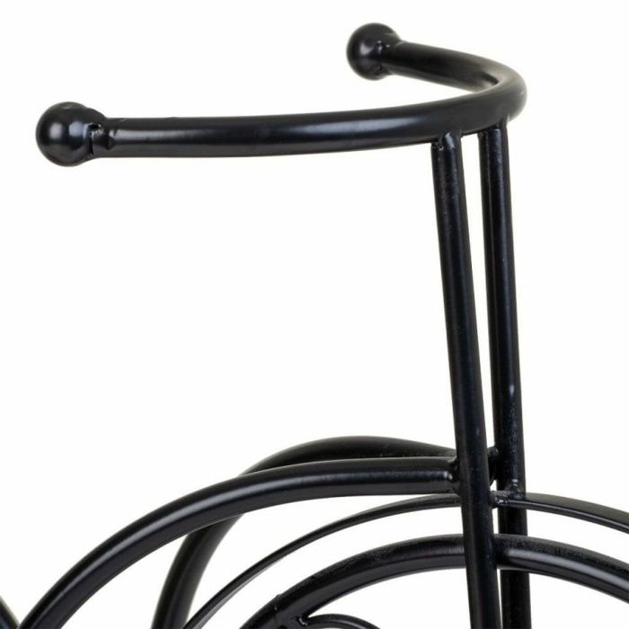 Soporte para Maceta Alexandra House Living Negro Hierro Azulejo Bicicleta 23 x 36 x 53 cm 4