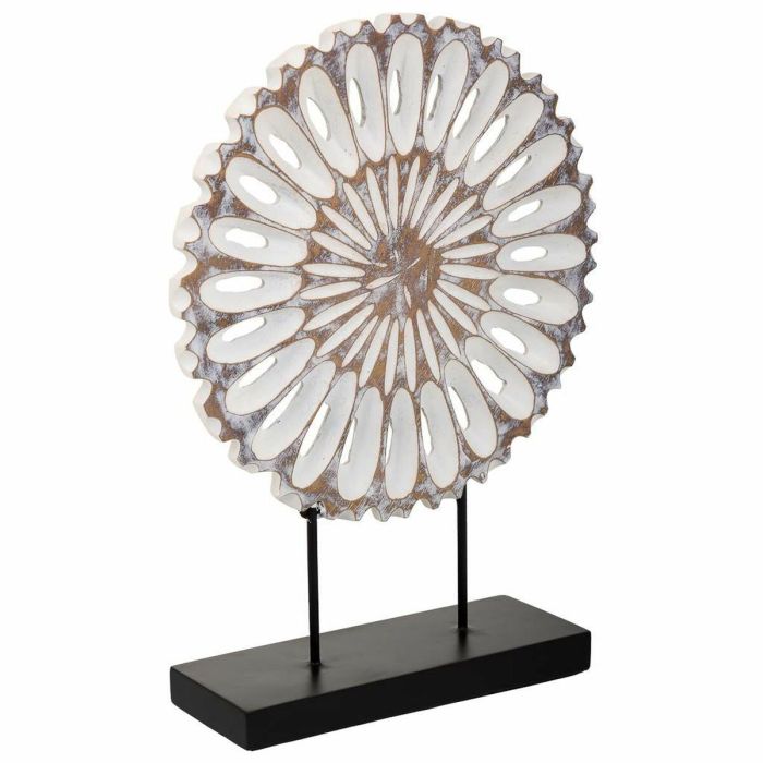 Figura Decorativa Alexandra House Living Blanco Poliresina 9 x 40 x 29 cm