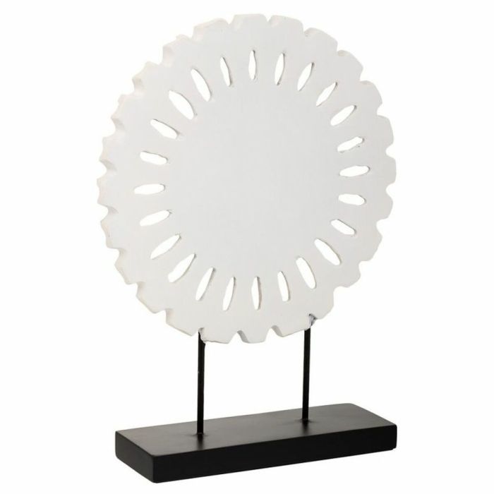 Figura Decorativa Alexandra House Living Blanco Poliresina 9 x 40 x 29 cm 3