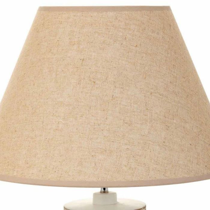 Lámpara de mesa Alexandra House Living Beige Poliresina 220-240 V 14 x 51 x 14 cm 4