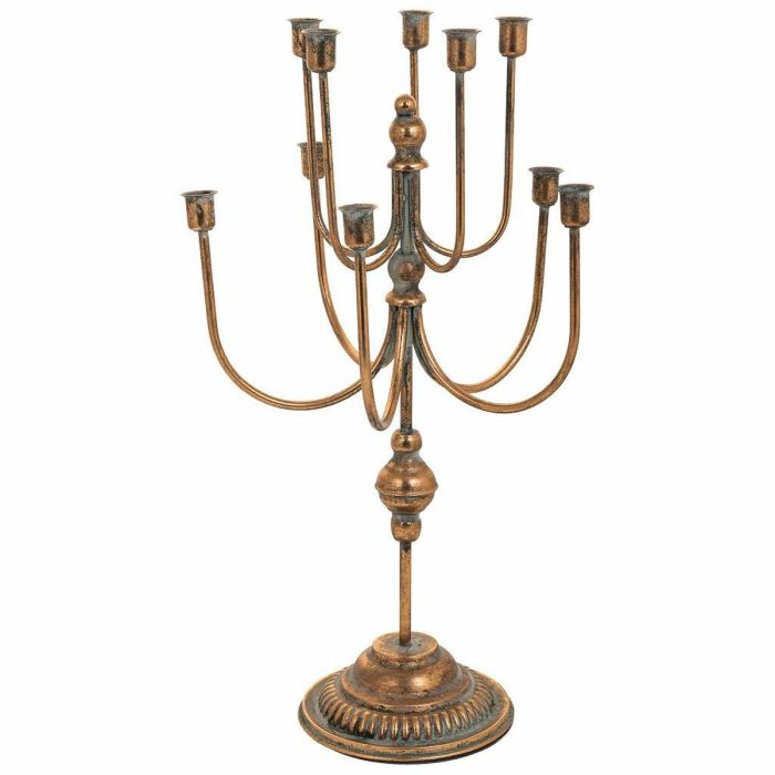 Candelabro Alexandra House Living Oro Hierro 35 x 60 x 36 cm