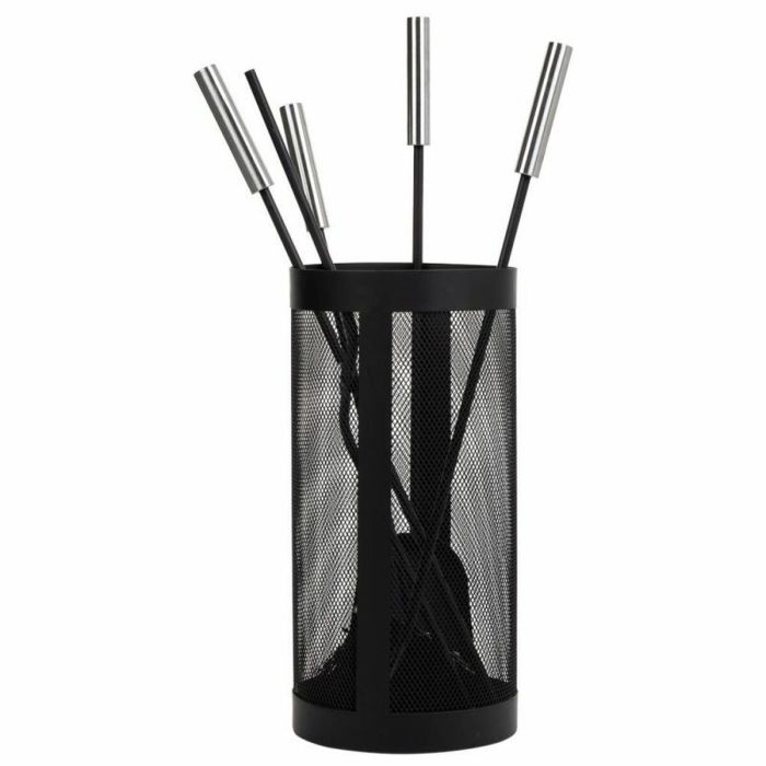 Utensilios para Chimenea Alexandra House Living Negro Hierro 16 x 50 x 16 cm 4