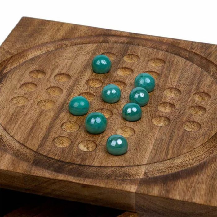 Set de juegos tradicionales Alexandra House Living Marrón 23 x 5 x 23 cm 5 en 1 3