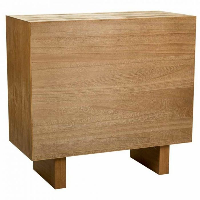 Recibidor con Cajones Alexandra House Living Marrón Cuerda Madera de abeto Madera de Paulonia 36 x 75 x 80 cm 4