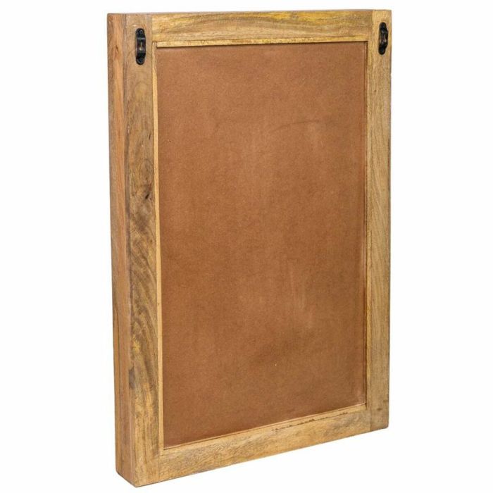 Espejo de pared Alexandra House Living Crema Madera de mango 6 x 60 x 87 cm 1