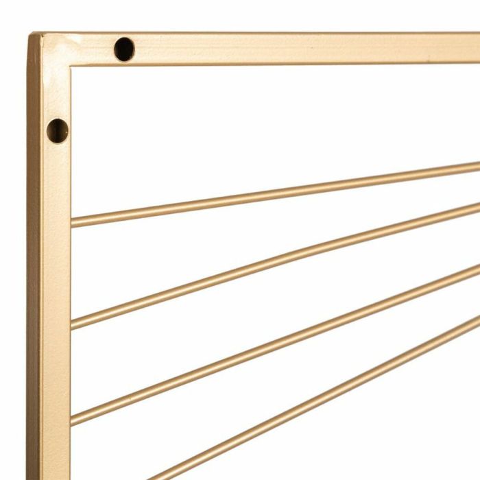 Espejo de pared Alexandra House Living Oro Metal Hierro Espejo 2 x 96 x 61 cm 1