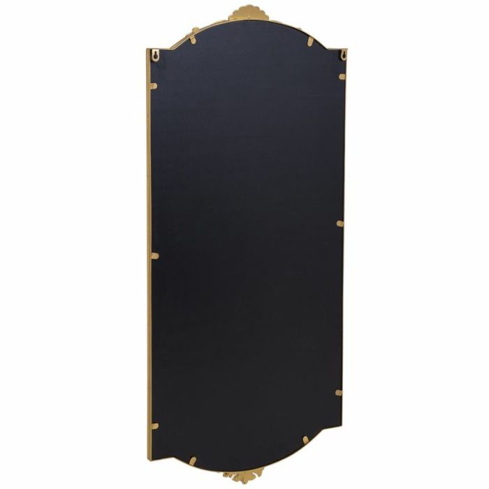 Espejo de pared Alexandra House Living Oro Metal Hierro Espejo 3 x 107 x 50 cm 4