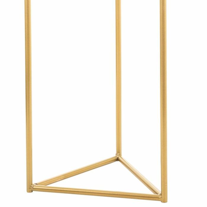 Macetero Alexandra House Living Blanco Metal Hierro 26 x 45 x 26 cm 1