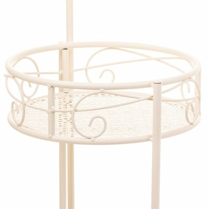 Soporte para Maceta Alexandra House Living Blanco Metal Hierro 25 x 158 x 40 cm 3