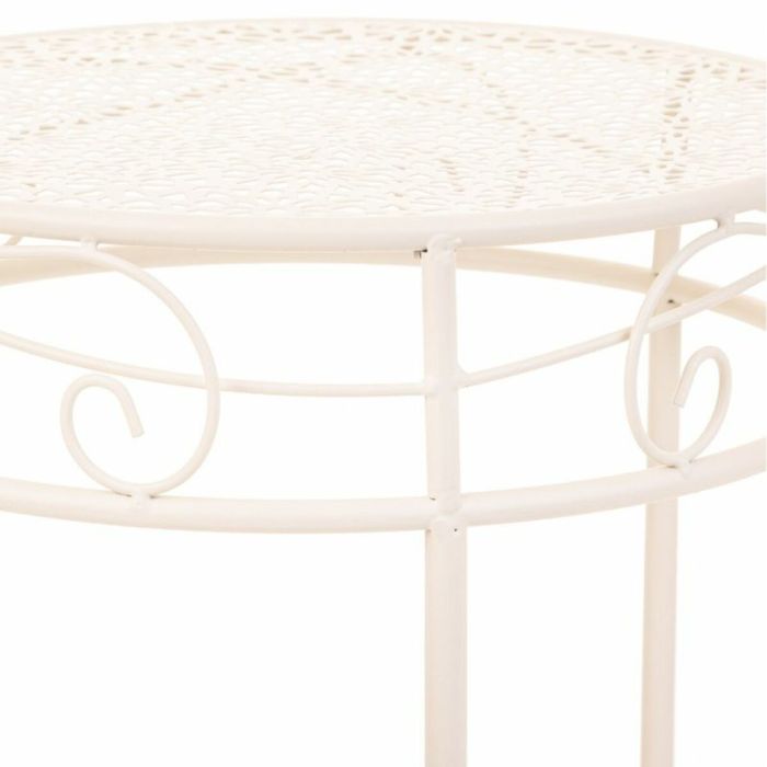 Soporte para Maceta Alexandra House Living Blanco Metal Hierro 30 x 120 x 30 cm 1