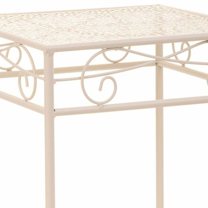 Soporte para Maceta Alexandra House Living Blanco Metal Hierro 25 x 45 x 72 cm 1