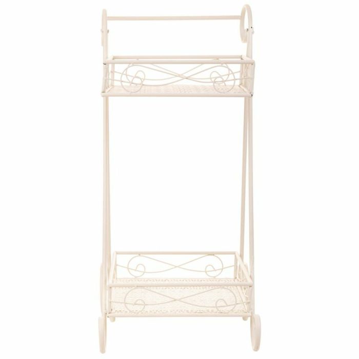 Soporte para Maceta Alexandra House Living Blanco Metal Hierro 23 x 65 x 28 cm 6